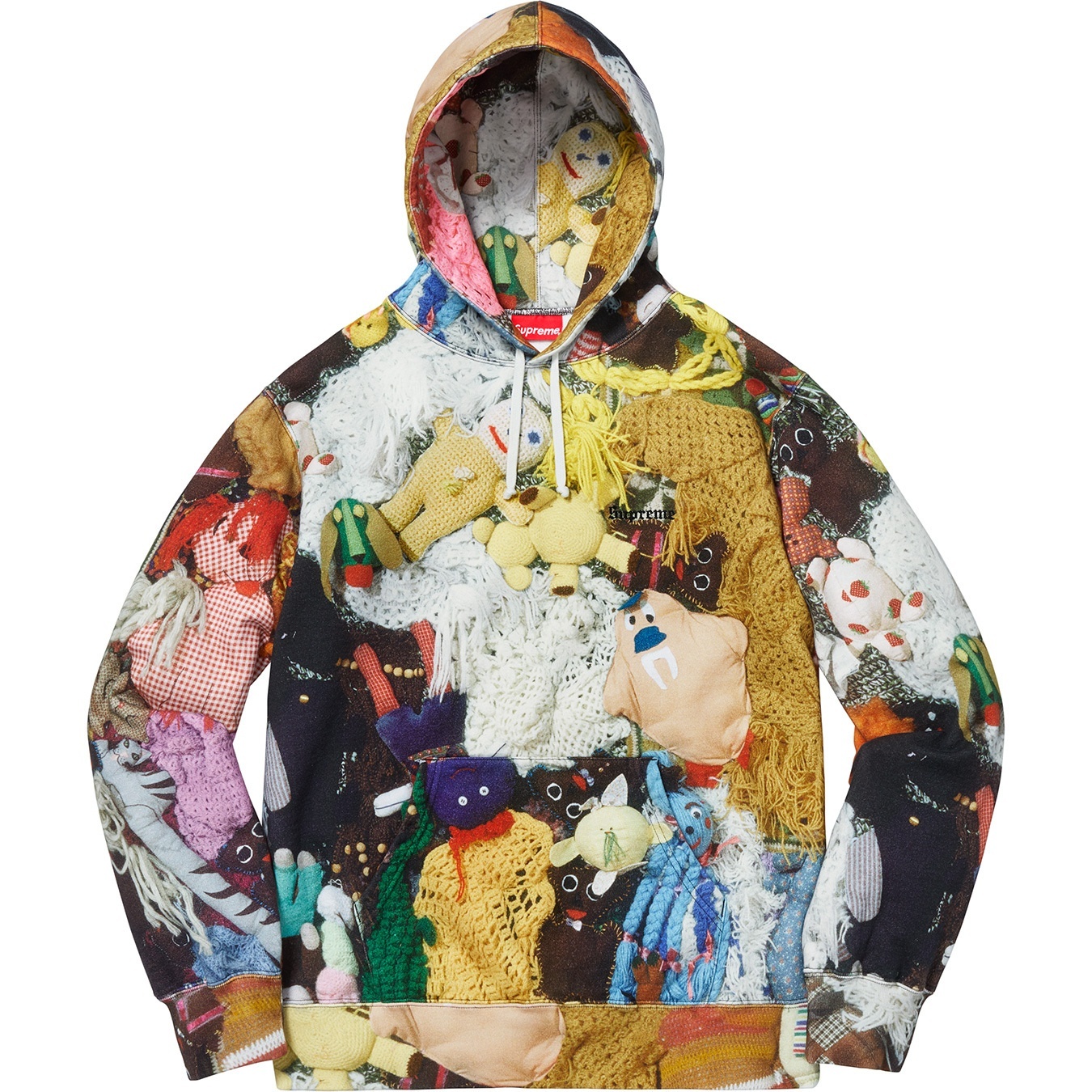 Mike Kelley/Supreme More Love Hours Than Can Ever Be Repaid Hooded Sweatshirt view 2